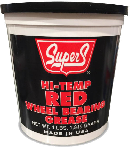 marxisme Bare gør Ups SUPER S HI-TEMP RED LITHIUM WHEEL BEARING GREASE - 4 LB TUB | Quality Farm  Supply