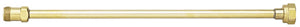 TEEJET 18 INCH STRAIGHT BRASS WAND - 250 PSI