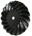 20 INCH X 5 MM VERTICAL TILL BLADE WITH 1-1/2 SQ X 1-3/4 RND AXLE