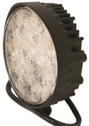 LED 4-1/2" ROUND FLOOD PATTERN WORK LIGHT - 1368 LUMEN - ALUMINUM HOUSING