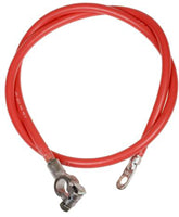 48 INCH 2 AWG BATTERY CABLE WITH TOP POST STRAIGHT X 7/16 EYELET CONNECTIONS