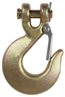 5/16 INCH GRADE 70 CLEVIS GRAB HOOK WITH SAFETY LATCH