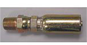 3/8 INCH HOSE X 1/2 INCH - 14 NPT MALE STRAIGHT SWIVEL