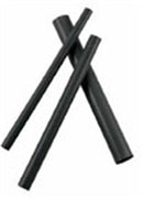 HEAT-SHRINK TUBE ASST BLACK 1/16", 1/4" X 4" 7PK