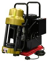 CRIMPER ELEC 60 TON W/DIES&STORAGE SHELF