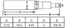 2-1/8 X 15-/2 INCH SPINDLE FOR 280581  (W803)