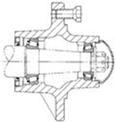 6 STUD AGRICUTLURAL HUB AND SPINDLE KIT - 3500 LB CAPACITY