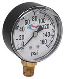 160 PSI DRY GAUGE  2-1/2" DIAMETER CASE