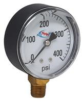 400 PSI DRY GAUGE  2-1/2" DIAMETER