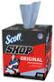 SCOTT BLUE SHOP TOWEL IN A BOX - 200 SHEETS     8/CASE