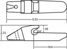 156 SERIES CAST ADAPTER FOR BUCKET TOOTH, WHILE SUPPLIES LAST