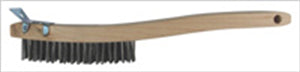 13-3/4 INCH WIRE BRUSH WITH SCRAPER