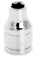 7MM X 6 POINT STANDARD IMPACT SOCKET - 3/8 INCH DRIVE