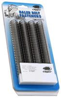 #4-1/2 HIGH TENSILE ( RHTX ) CLIPPER LACING FOR 7" BELTS - RETAIL PACK OF 4 STRIPS AND PINS