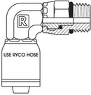 UN O-RING MALE SWIVEL 90 ELBOW WITH 1-1/16 INCH THREAD FOR 3/4 INCH HOSE