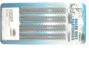 #3 - 4-1/2 CLIPPER STANDARD LACING FOR 4" BELTS  -  RETAIL CARD - 8 STRIPS PER CARD