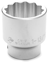 1-13/16 INCH X 12 POINT STANDARD IMPACT SOCKET - 3/4 INCH DRIVE