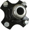 4-BOLT CAST IRON HUB FOR ROTARY CUTTERS - WITH BUSHINGS