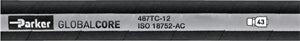 1-1/2 INCH X 150 FEET PARKER GLOBAL CORE 487 ISO 18752 HYDRAULIC HOSE - TUFF COVER