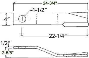 ROTARY CUTTER BLADE SCHULTE