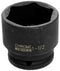 1-1/2 INCH X 6 POINT STANDARD IMPACT SOCKET - 1/2 INCH DRIVE