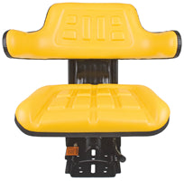 YELLOW UNIVERSAL TRACTOR SEAT WITH SUSPENSION