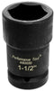 1-1/2 INCH X BUDD WHEEL IMPACT SOCKET - 1 INCH DRIVE