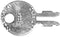 TISCO Ignition Key