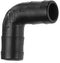 3/4 INCH X 3/4 INCH HOSE BARB X HOSE BARB  POLY ELBOW - 90