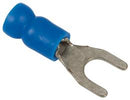 SPADE CONNECTOR INSULATED 16-18AWG BLUE