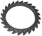 22 INCH O.D. DUCTILE IRON RING