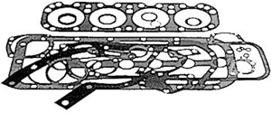 COMPLETE GASKET SET, WITH FRONT & REAR CRANKSHAFT SEALS