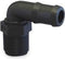 3 INCH X 3 INCH MNPT X HOSE BARB  POLY ELBOW - 90