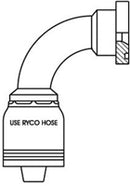 CODE 62 FLANGE 90 DEGREE BEND FOR 1-1/4 INCH HOSE