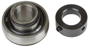 INSERT BEARING WITH LOCK COLLAR - 2" BORE  -WIDE INNER RING - GREASABLE