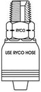 NPT MALE WITH 1 INCH THREAD FOR 1-1/4 INCH HOSE