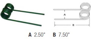 BALER PICKUP TOOTH FOR JOHN DEERE - WITH MEGA PICKUP