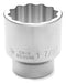 1-7/8 INCH X 12 POINT STANDARD IMPACT SOCKET - 3/4 INCH DRIVE