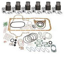 BASIC ENGINE KIT. CONTAINS SLEEVES, PISTONS, RINGS, PINS, AND OVERHAUL GASKET SET