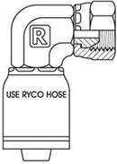 BSP FEMALE 90 DEGREE BEND WITH 3/8 INCH THREAD FOR 3/8 INCH HOSE