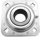 2-3/16 INCH ROUND RIVETED FLANGE DISC BEARING FOR CASE IH