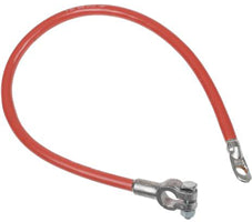 24 INCH 2 AWG BATTERY CABLE WITH TOP POST STRAIGHT X 7/16 EYELET CONNECTIONS