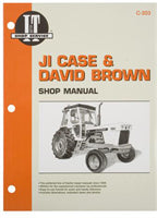 SHOP MANUAL FOR JI CASE & DAVID BROWN