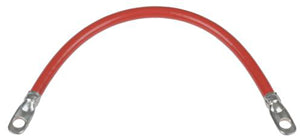 14-1/2 INCH 1 AWG BATTERY CABLE WITH 7/16 EYELET X 7/16 EYELET CONNECTIONS