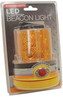 MAGNETIC BATTERY OPERATED LED BEACON - AMBER