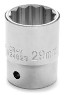 29MM X 12 POINT STANDARD IMPACT SOCKET - 3/4 INCH DRIVE