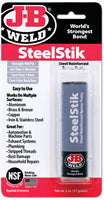 J-B STEEL-STIK WELD  - 1OZ TUBE 2 PER CARD