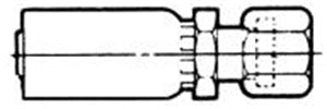 3/4 INCH HOSE X 1 INCH - 14 ORFS FEMALE STRAIGHT SWIVEL