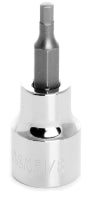 1/8 INCH X HEX BIT IMPACT SOCKET - 3/8 INCH DRIVE