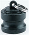 3/4" POLY PLUG FOR FEMALE COUPLER